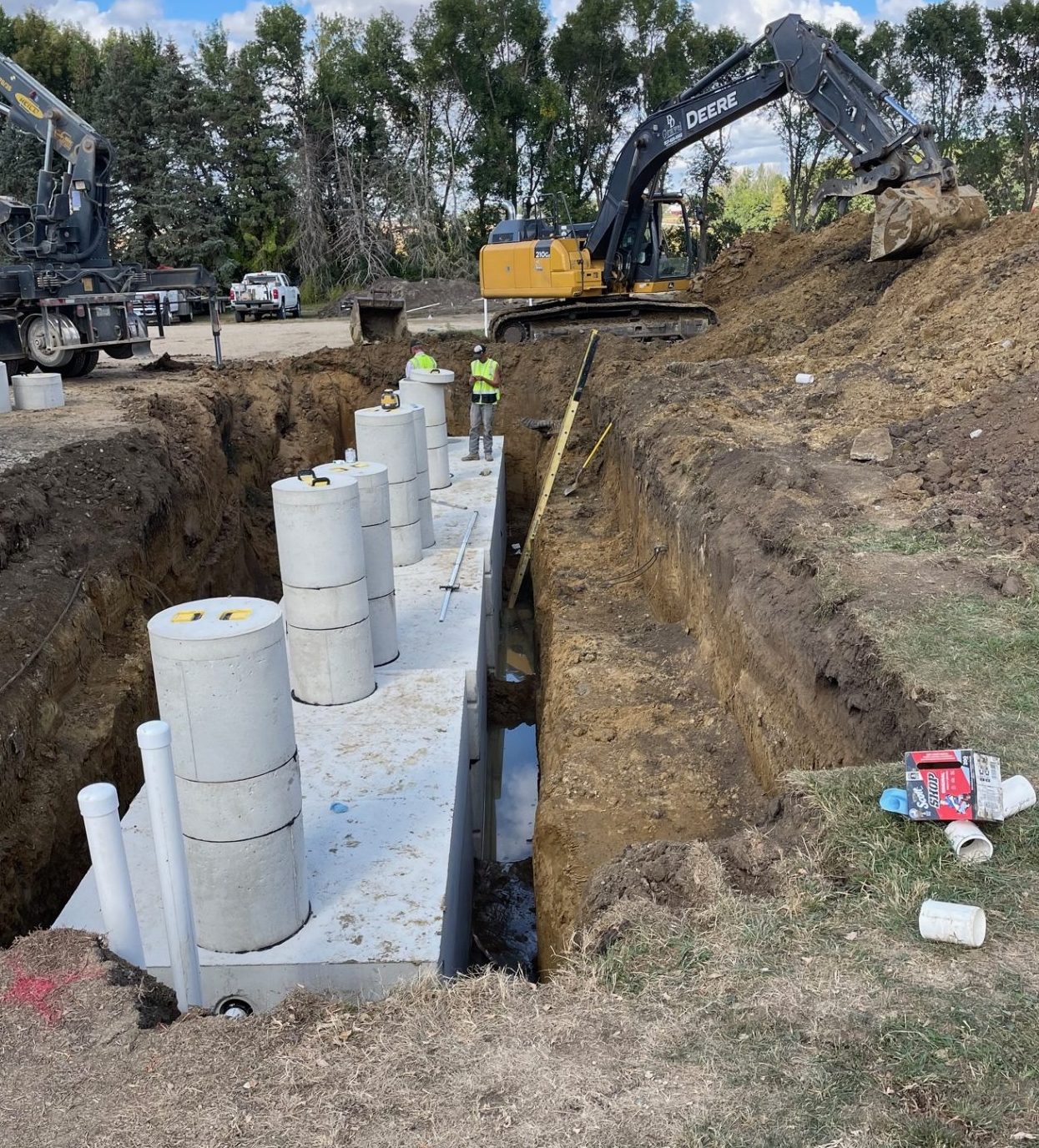 septic tank installation
